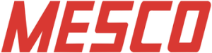 The MESCO wordmark, in red