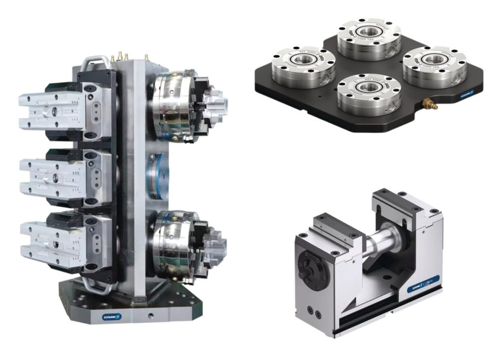 Schunk vises and zero-point clamping systems